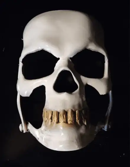 Customizable Skull Mask - Movable Jaw