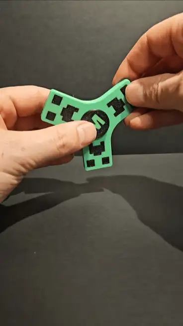 Minecraft Creeper Fidget Spinner