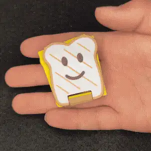 Grilled Cheese Flip + Slide Fidget