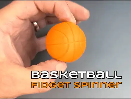 Mini Basketball Fidget Spinner