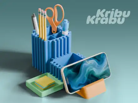 Modular Destop Organizer "Kribu-Krabu"