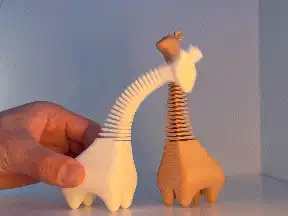 Springy Cute Giraffe V1