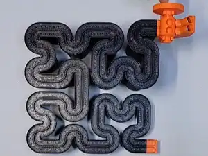 Duo Track Hilbert Curve Marble Run