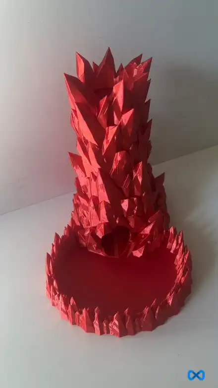 Mini Crystal Dice Tower