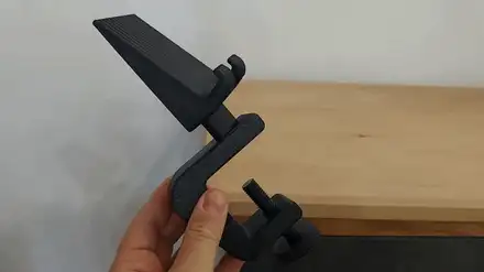 Clamp-On Smartphone and Tablet Stand