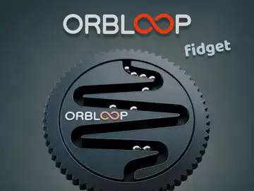 OrbLoop, the Marble Run Fidget
