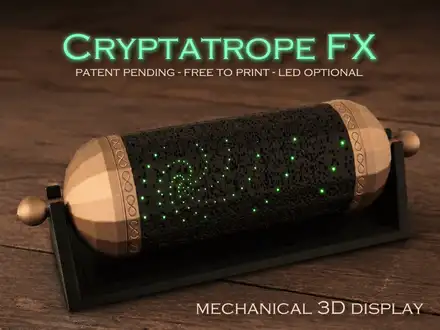 Mechanical Pinhole 3D Illusion
