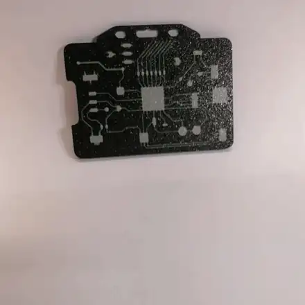 Electronic circuit ID card holder design