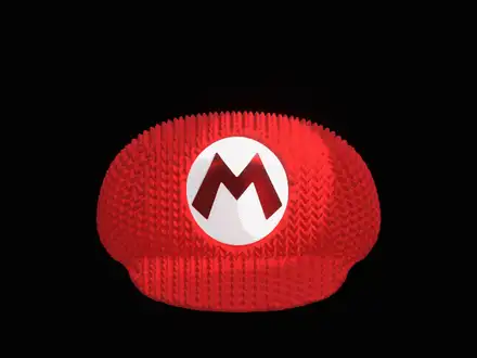 Cute Knitted Super Mario Cap