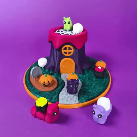 Diorama for Cute Flexi Animals, Snail Edition