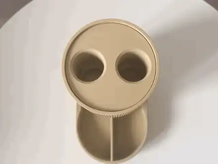 Ribbed Dual Nespresso Capsule Dispenser