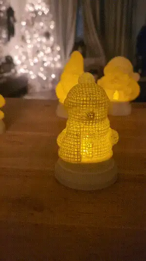 Snowman Lantern