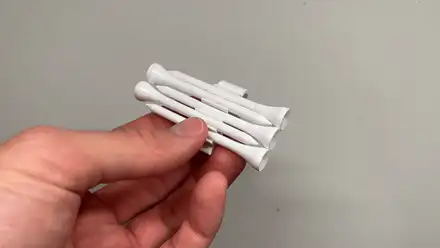 Golf Tee Cap Clip 2.0