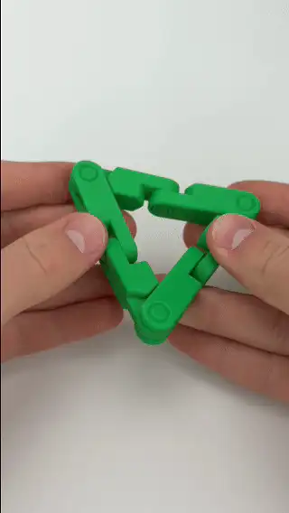 Infinity Triangle Flip Fidget Toy