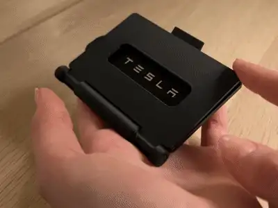 Tesla Key Card Holder