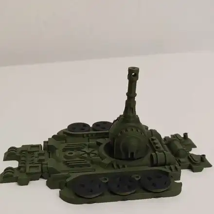 Foldable Toy Tanky
