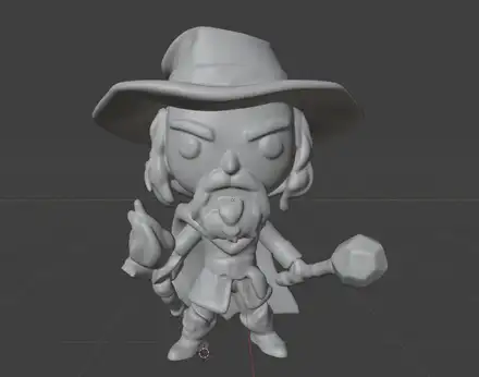 RPG sorcerer - Funko Pop style