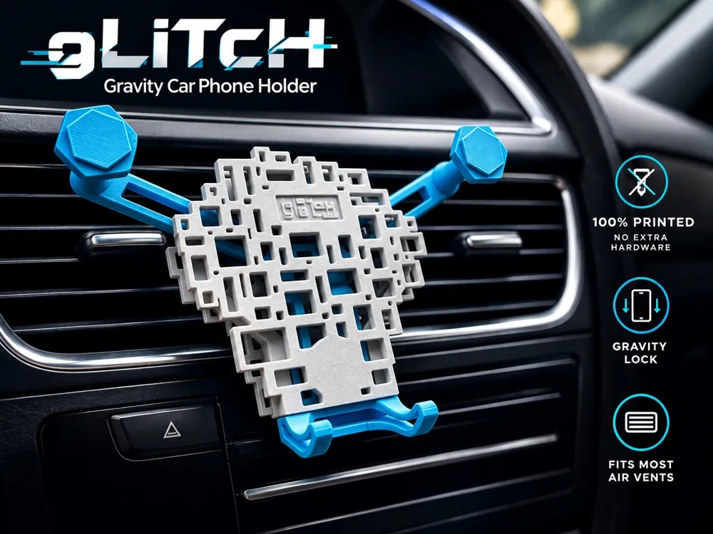 gLiTcH Gravity Car Phone Holder - Organizers, in stock in India