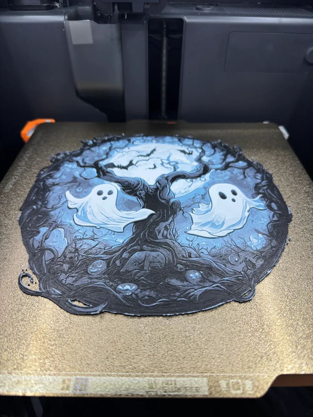Glow-In-The-Dark Ghosts, photo 2 of 4 - Ghosts & Spooky Figures, hueforge