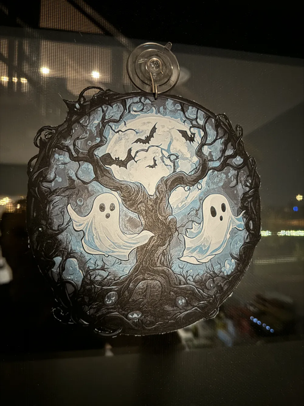 Glow-In-The-Dark Ghosts, photo 3 of 4 - Ghosts & Spooky Figures, halloween