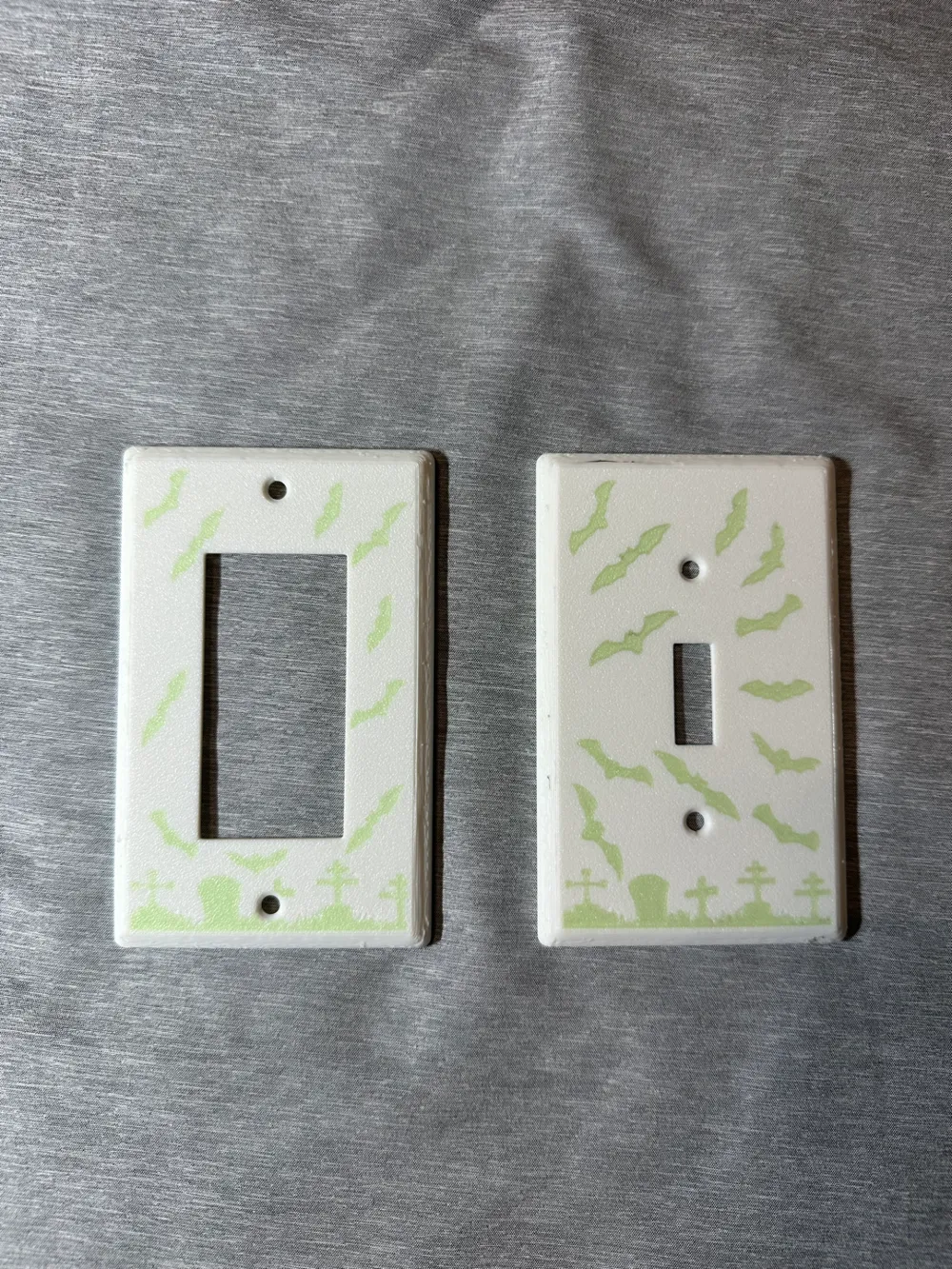 Glow in the dark Halloween light switch cover, photo 4 of 4 - Halloween Lights & Lanterns, halloween2025