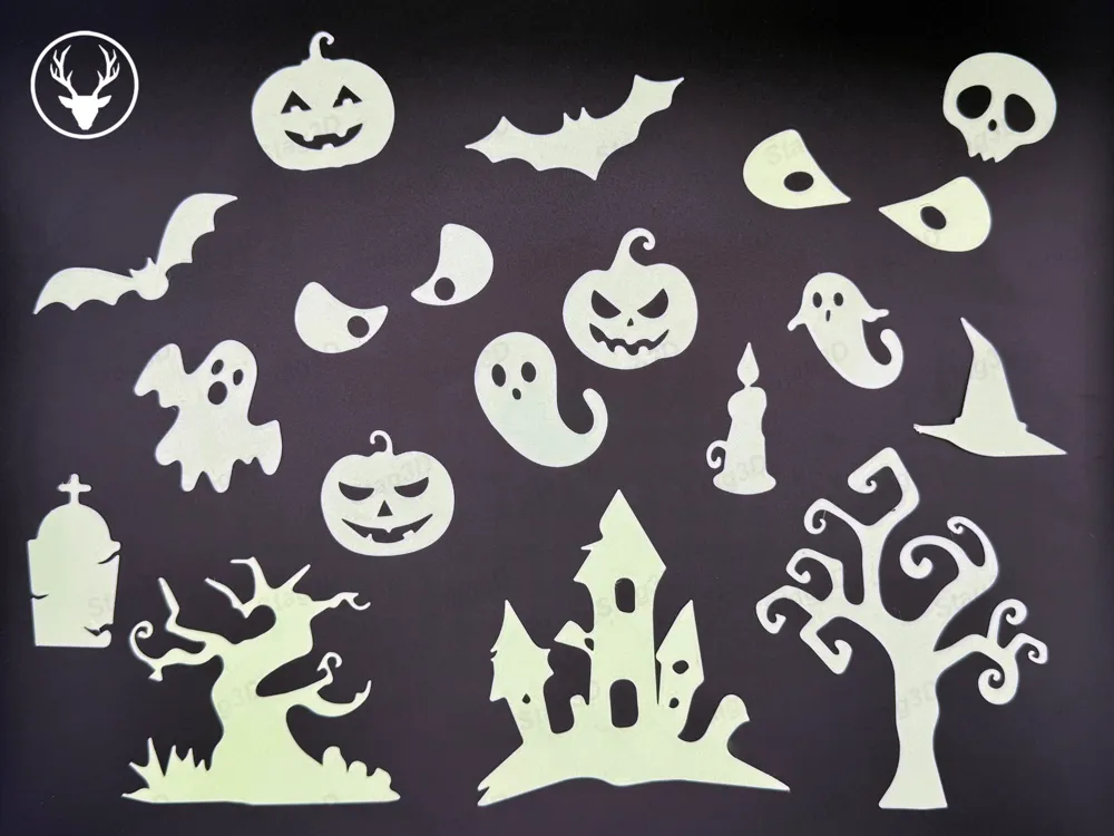 Glow in the Dark - Halloween Pack, photo 3 of 4 - Halloween Lights & Lanterns, halloween 24
