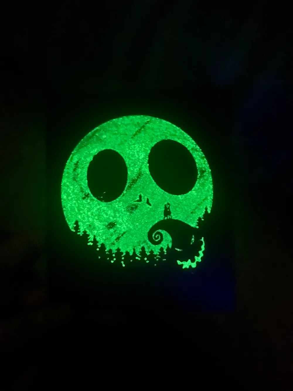 Glow in the dark - nightmare before christmas - Jack Skeletron Hueforge