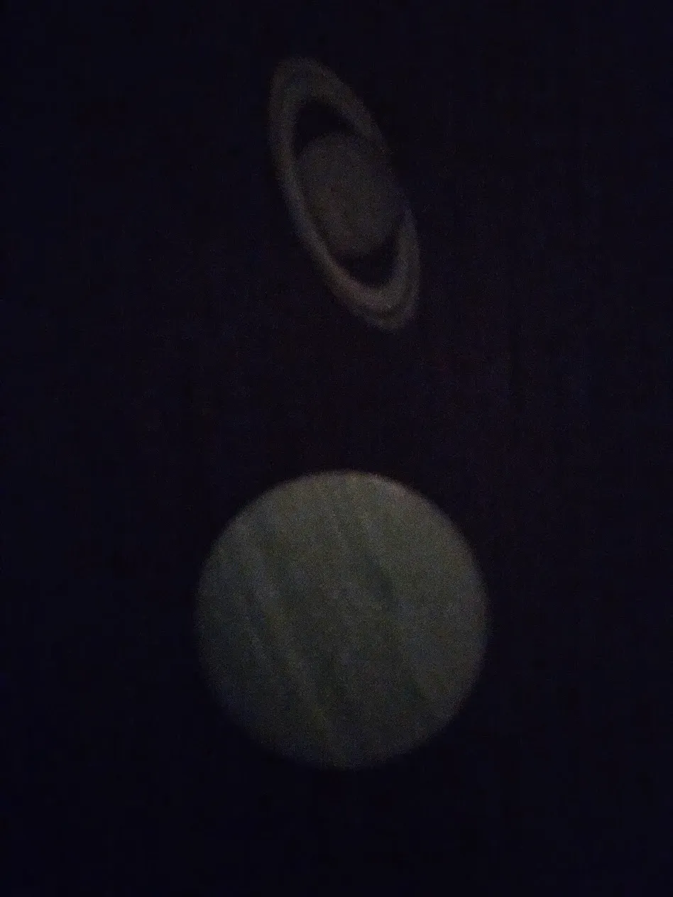 Glow in the dark planets