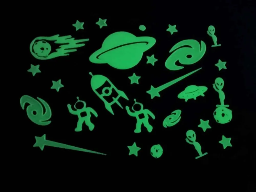 Glow in the dark stars for your cealing