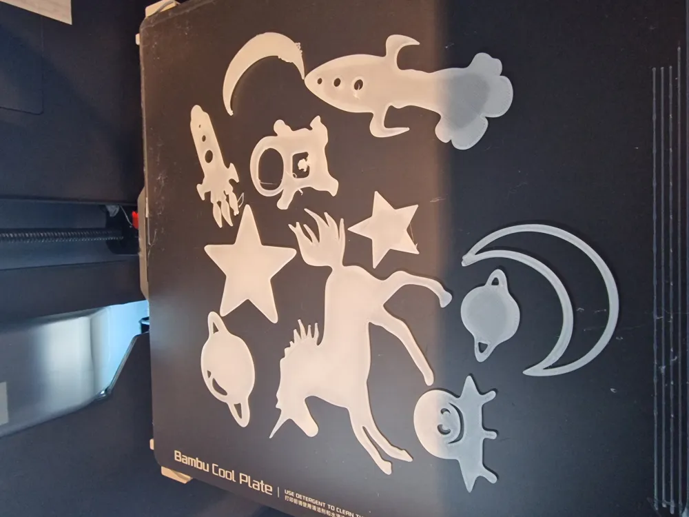 Glow in the dark - wall decorations, another view - Wall Hangings & Wall Decor, glow in the dark