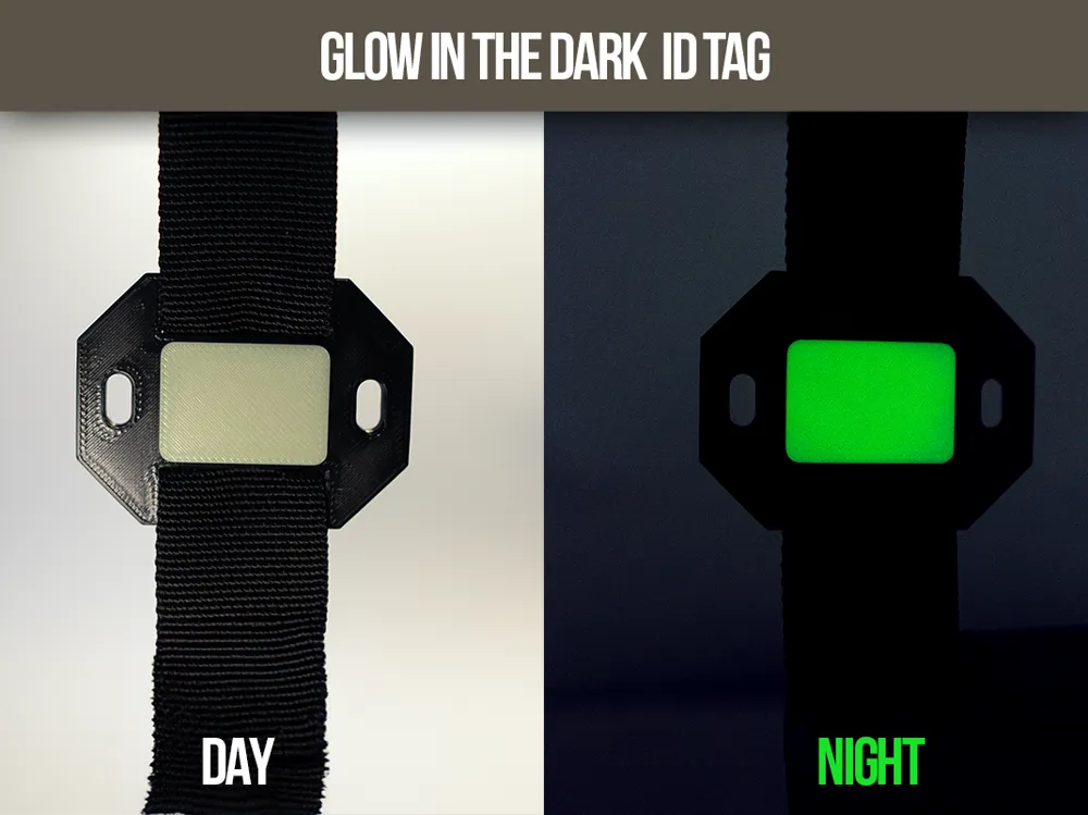 Glowster (Glow in the dark ID marker), photo 3 of 4 - Golf Tees, Markers & Divot Tools, molle