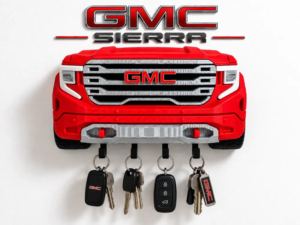 GMC Sierra, Support mural porte-clés - Superhero & Movie Keychains, in stock