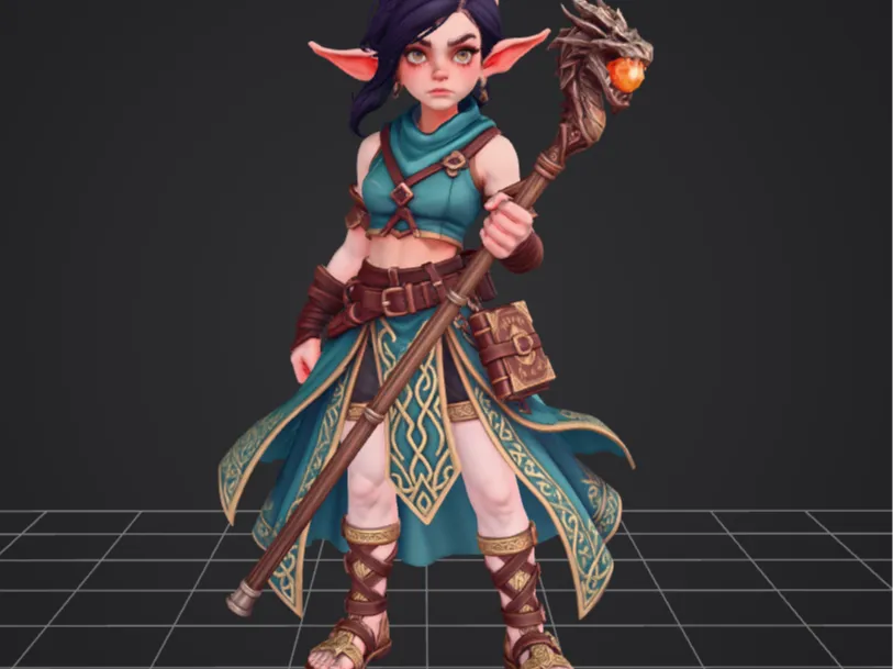 Gnome Mage - People, in stock in India