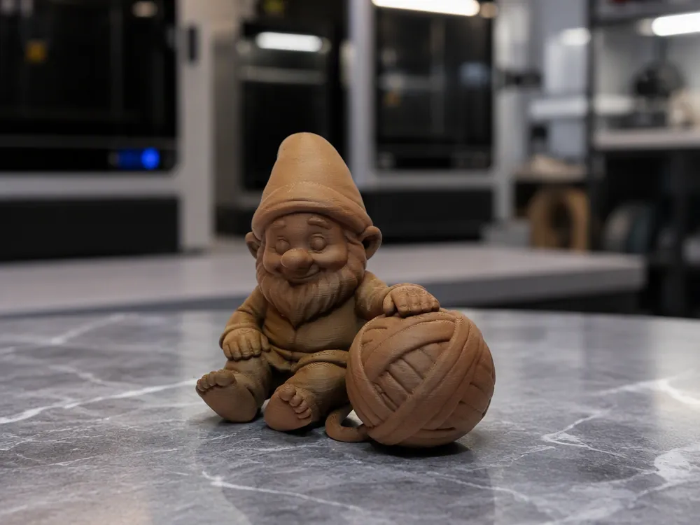 Gnome with Big Ball of Yarn - Decor, in stock in India