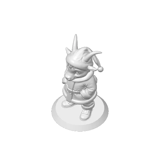 Goat in a Santa Suit Figure, photo 4 of 4 - Goat in a Santa Suit Figure Miniatures