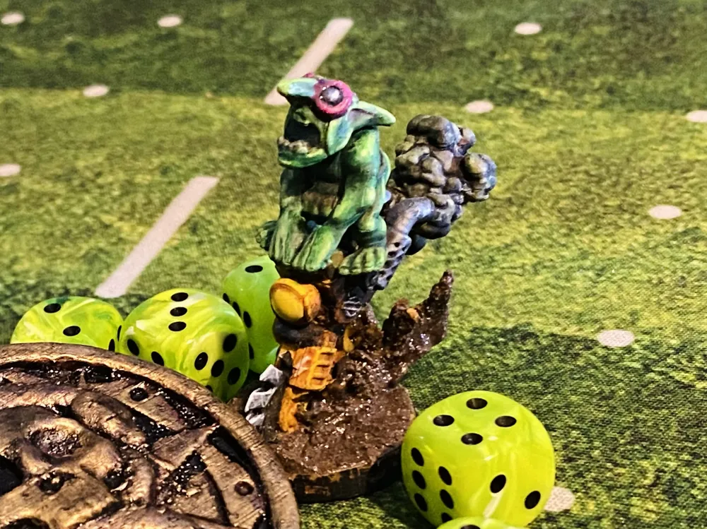 Goblin Riding a Harley Chainsaw, another view - Bike & Scooty Accessories, bike