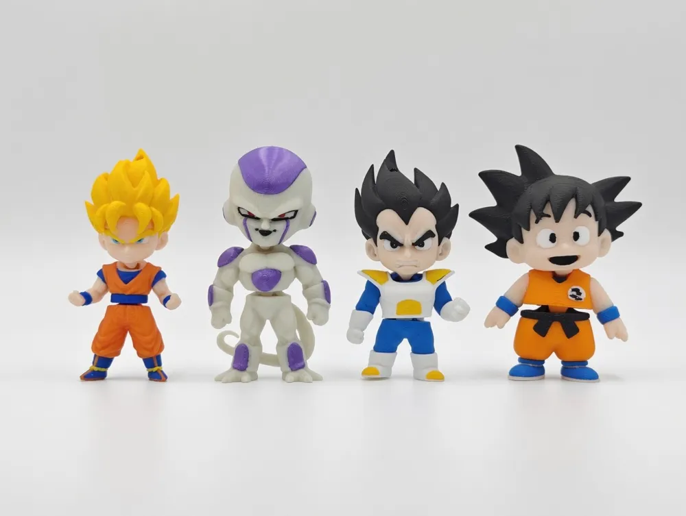 Goku Mini Flexi, Articulated Anime Figure, photo 3 of 4 - Goku Mini Flexi, Articulated Anime Figure Miniatures
