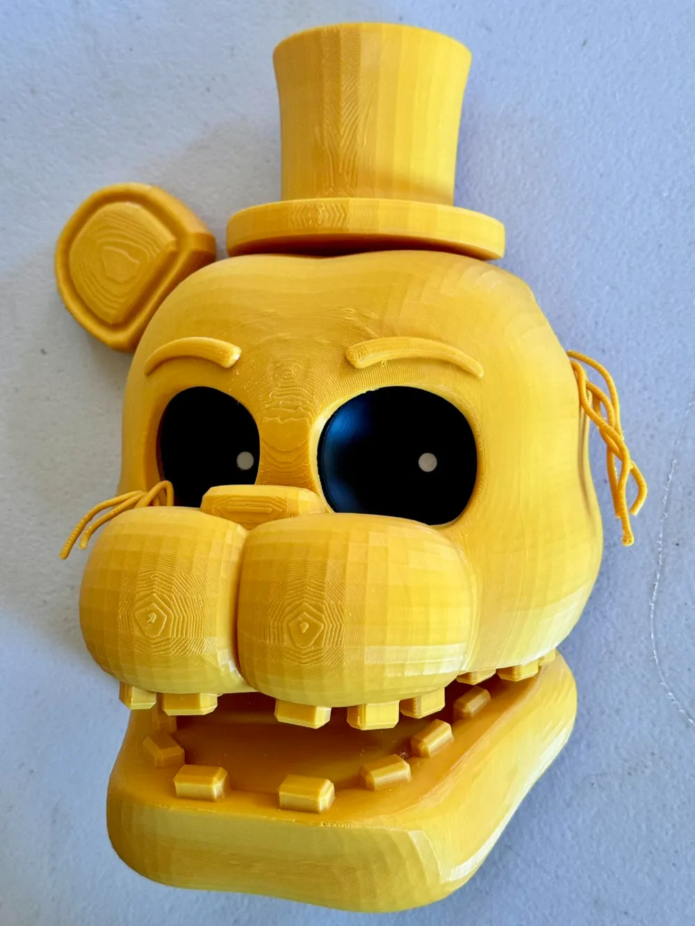 Golden Freddy Mask - Five Nights At Freddy's, photo 3 of 4 - Golden Freddy Mask - Five Nights At Freddy's Props & Cosplay