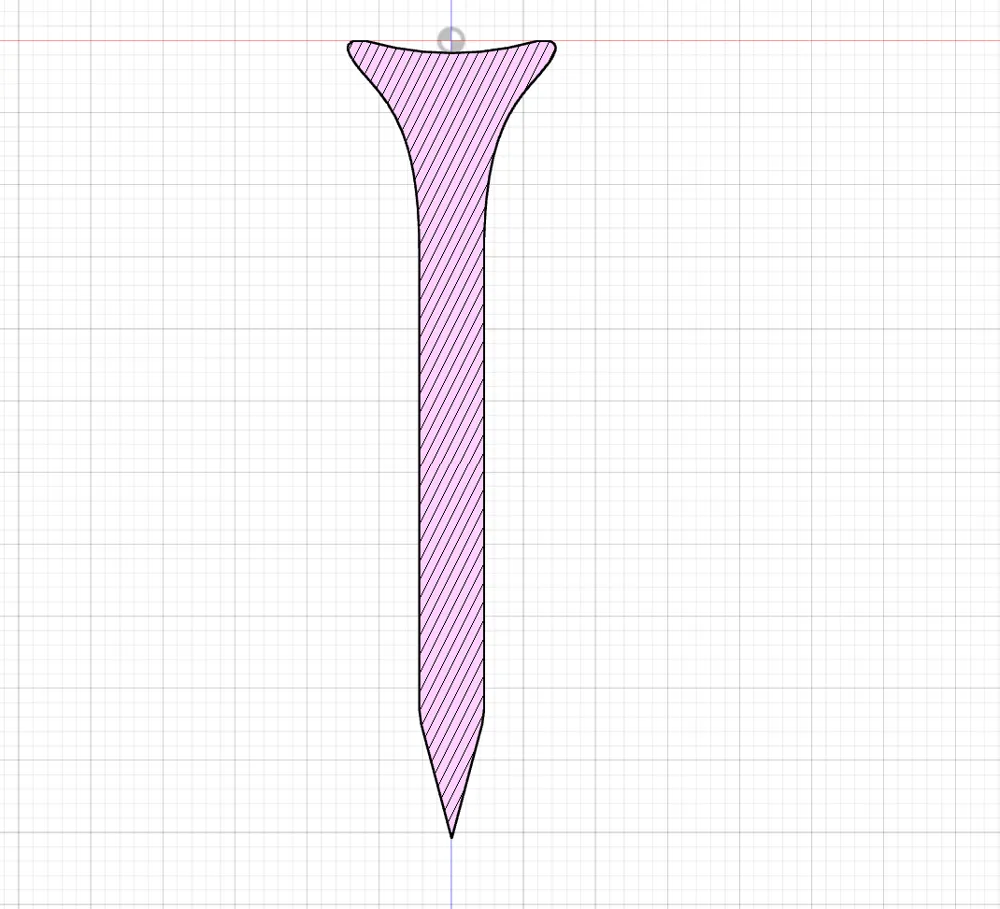 Golf tee (2 1/8 inch - 5.6 cm), photo 3 of 4 - Golf tee (2 1/8 inch - 5.6 cm) Hobby & DIY