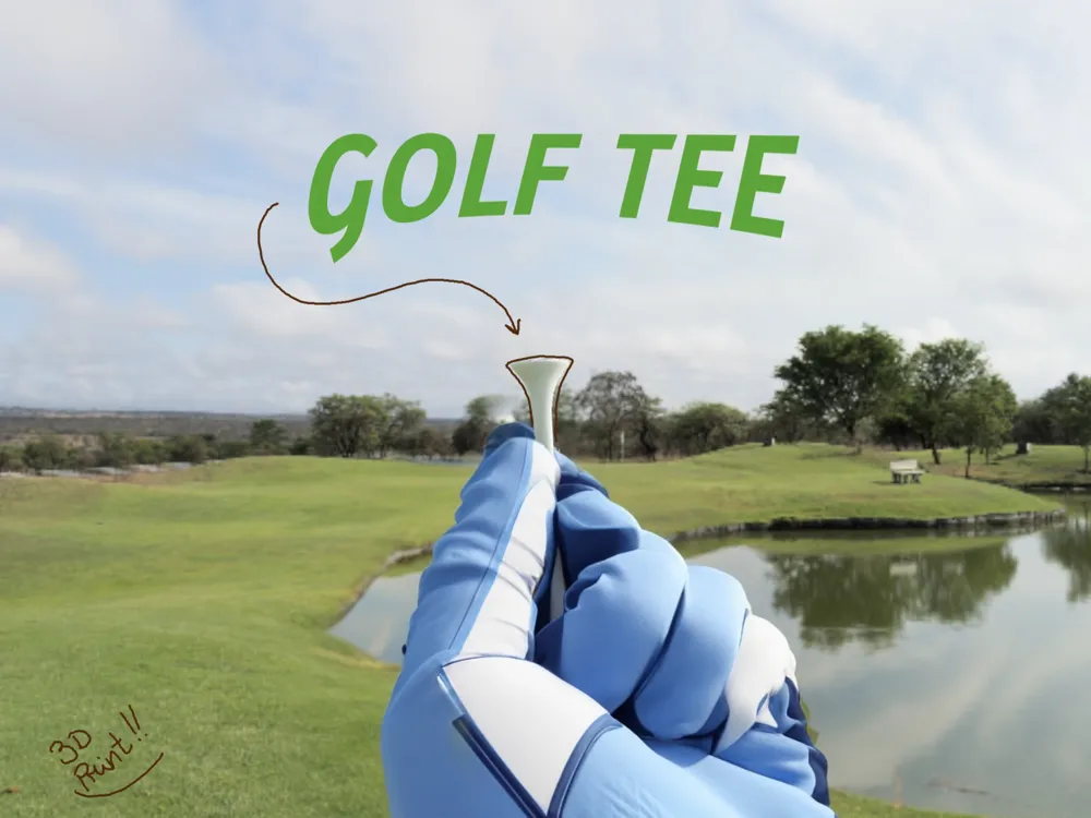 Golf tee (2 1/8 inch - 5.6 cm), photo 4 of 4 - Golf tee (2 1/8 inch - 5.6 cm) Hobby & DIY