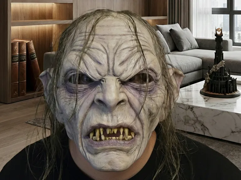 Gollum / Sméagol Maske Herr der Ringe / LOTR