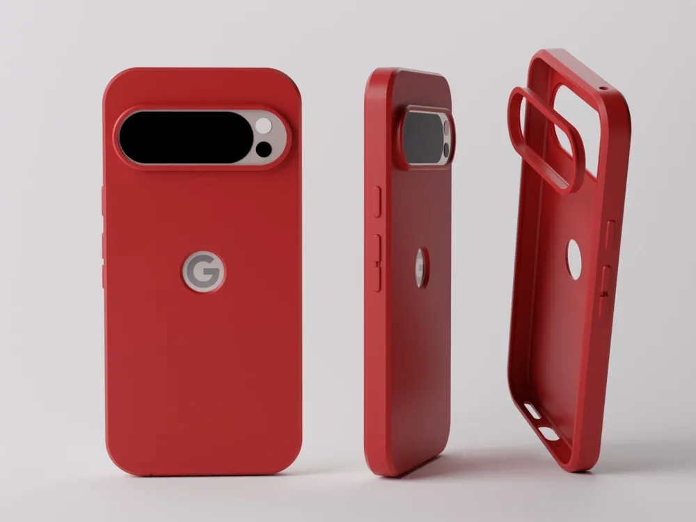 Google Pixel 9 & 9-Pro with cutout for the G logo