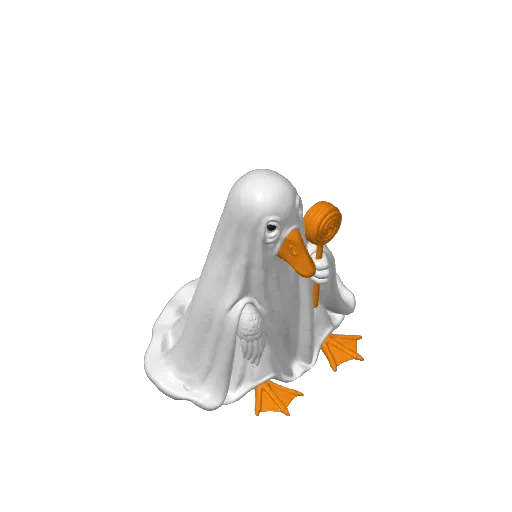 Goose Ghost Spooky Animal Friends, photo 4 of 4 - Goose Ghost Spooky Animal Friends Household