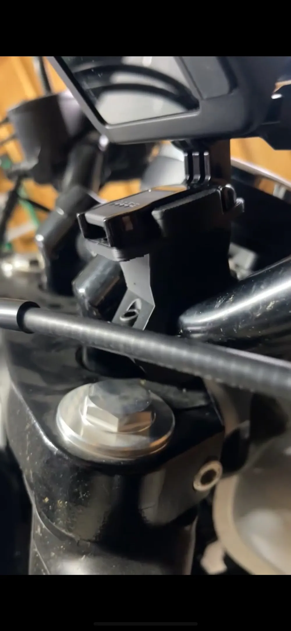 GoPro Handlebar Mount 27mm 15 degree offset, photo 3 of 4 - GoPro Handlebar Mount 27mm 15 degree offset Camera & Photography
