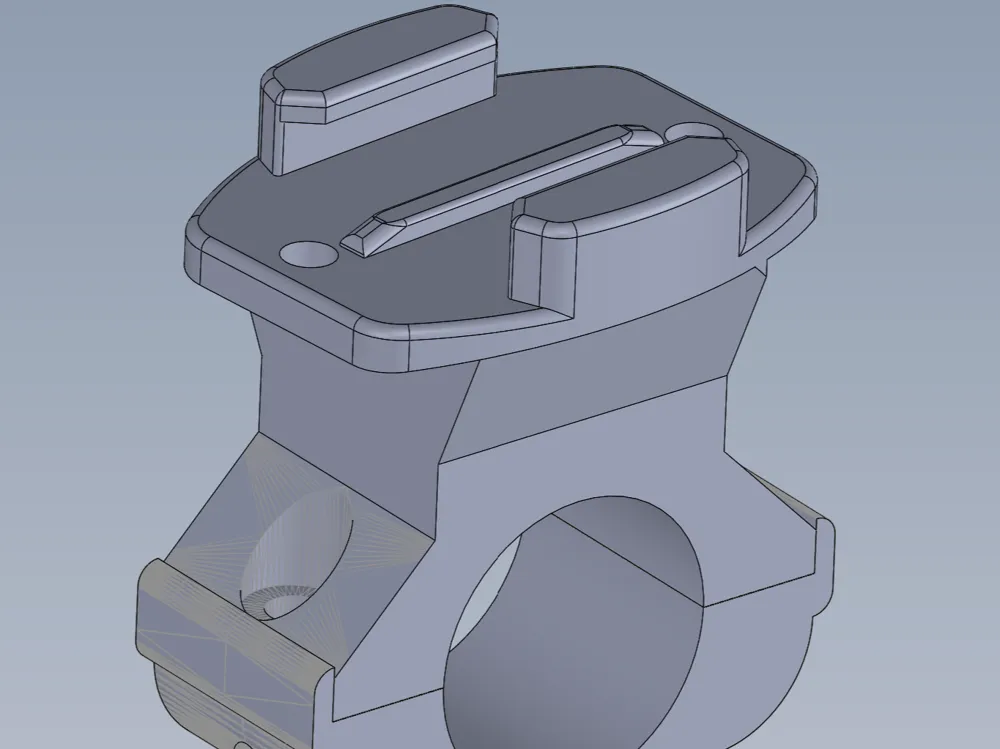 GoPro Handlebar Mount 27mm 15 degree offset - GoPro & Action Camera Mounts, in stock in India
