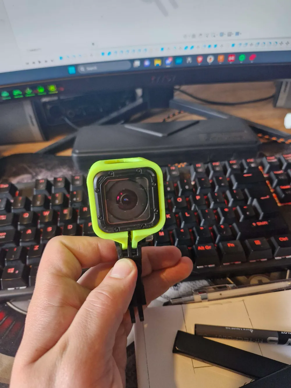 GoPro Session camera mounting cage