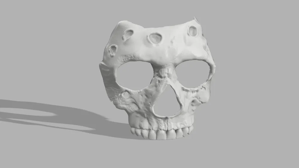 Gost Skull Mask, photo 2 of 4 - Skull Masks, masks