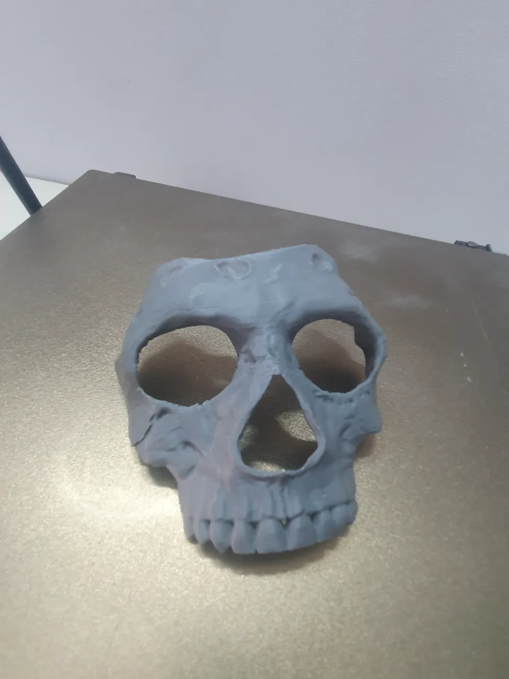 Gost Skull Mask, another view - Skull Masks, art