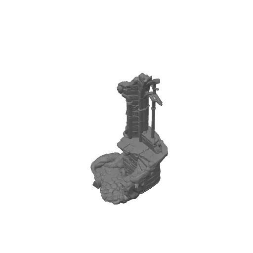 Gothic Ruin, Medieval Fantasy Terrain, photo 4 of 4 - Gothic Ruin, Medieval Fantasy Terrain Miniatures