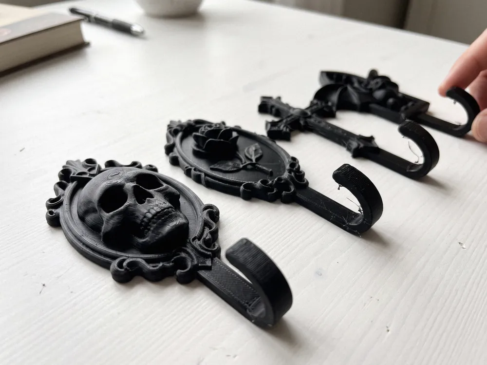 Gothic Wall Hook Collection, photo 4 of 5 - Character Wall Hooks, key holder